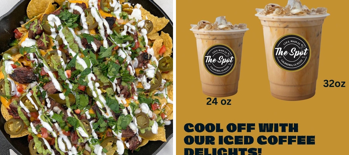The Spot Menu