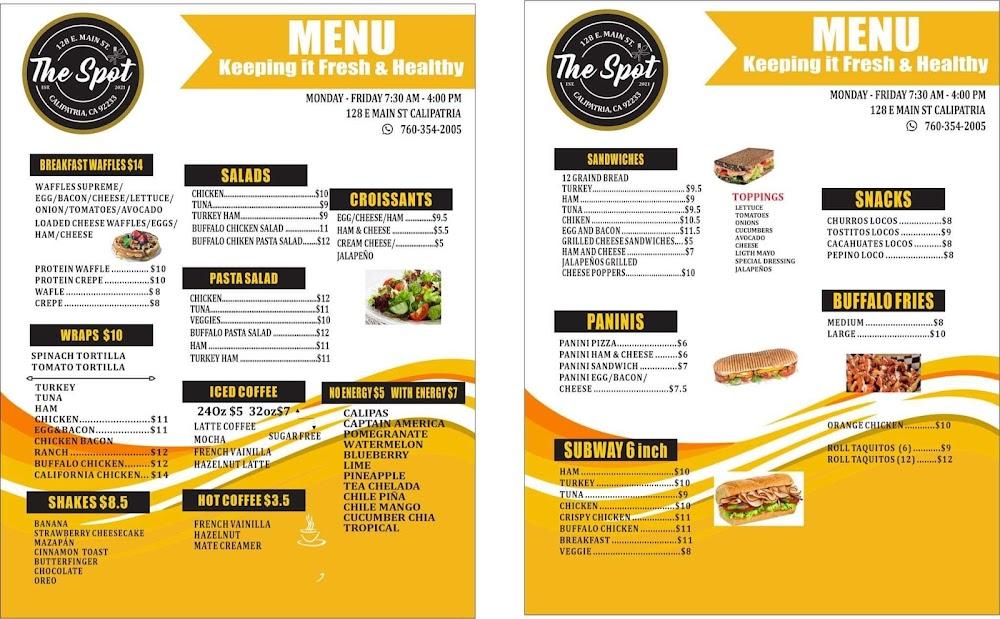 The Spot Menu image 4